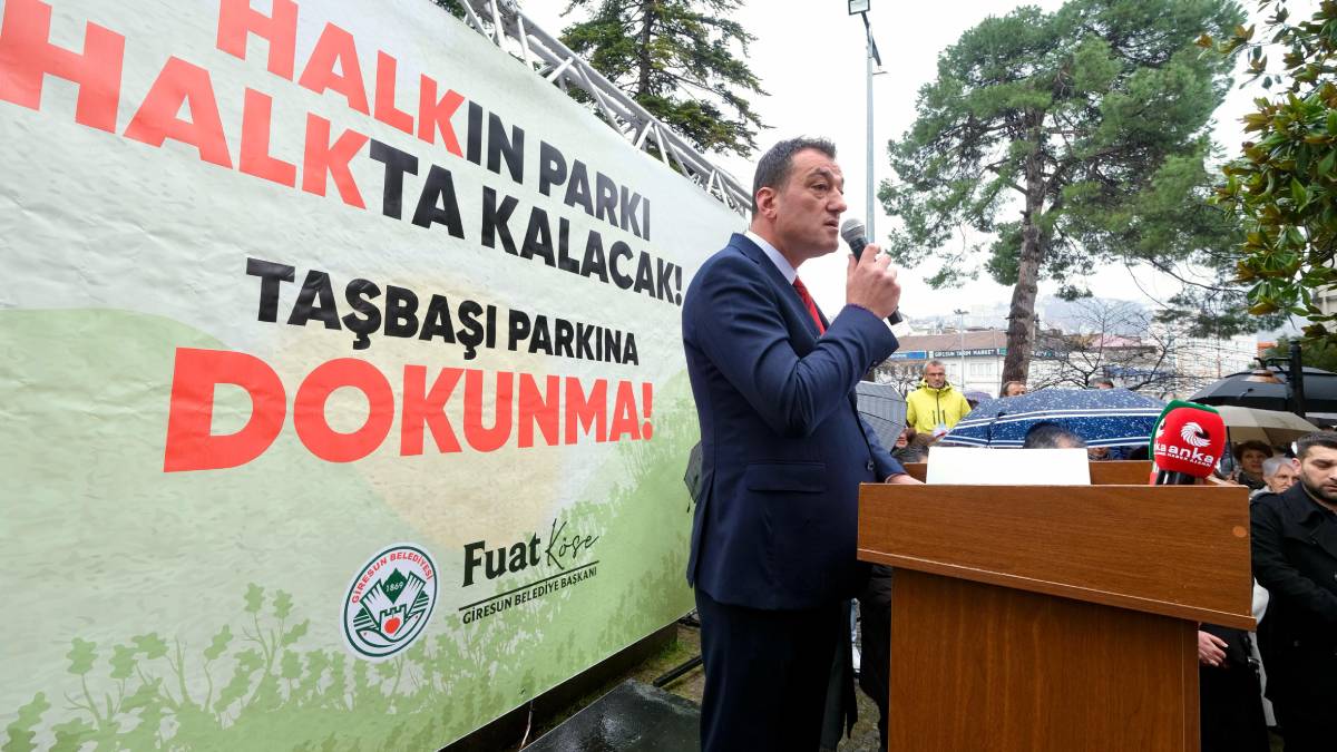 Başkan Köse Taşbaşı Parkı'nda net konuştu: ‘’Hodri meydan!’’