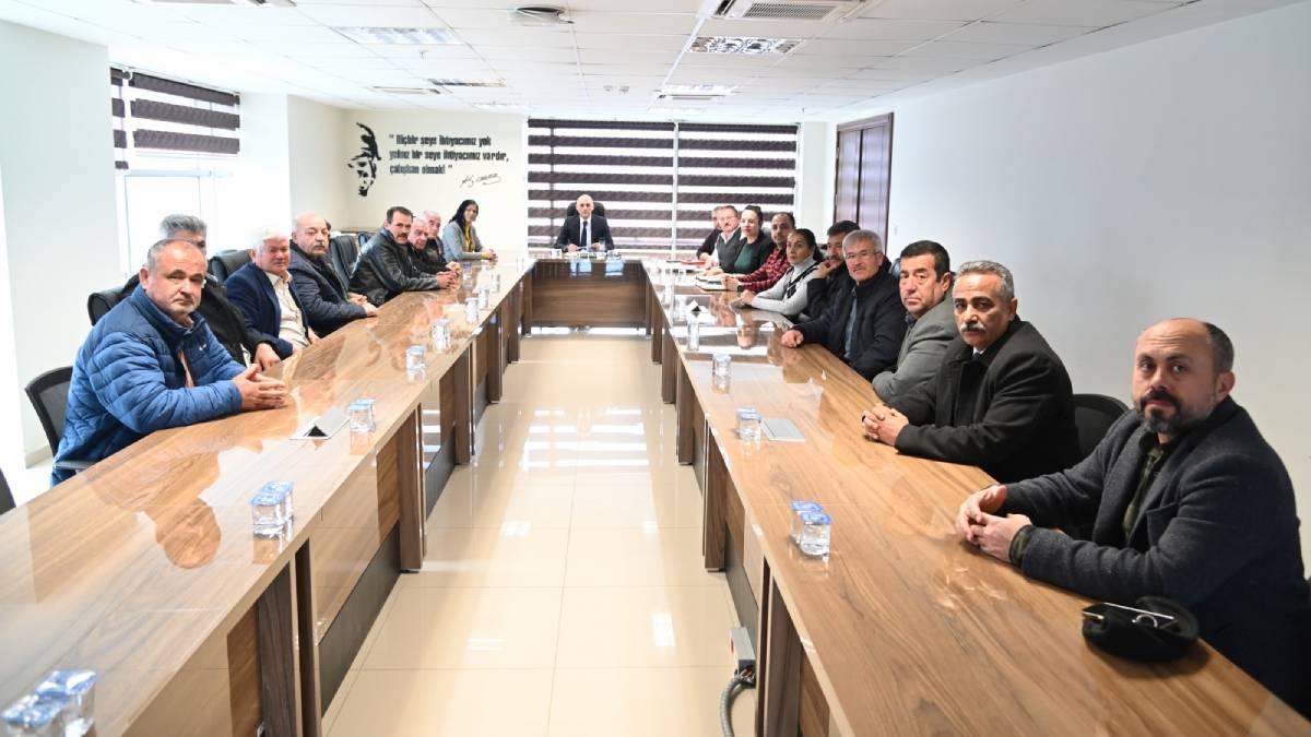 MASKİ, Yunusemreli muhtarların taleplerini dinledi