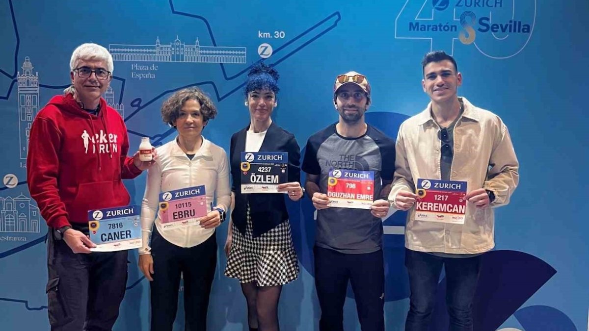 11. Eker I Run’ın şampiyonları, Sevilla Maratonu’nda Türkiye’yi temsil etti