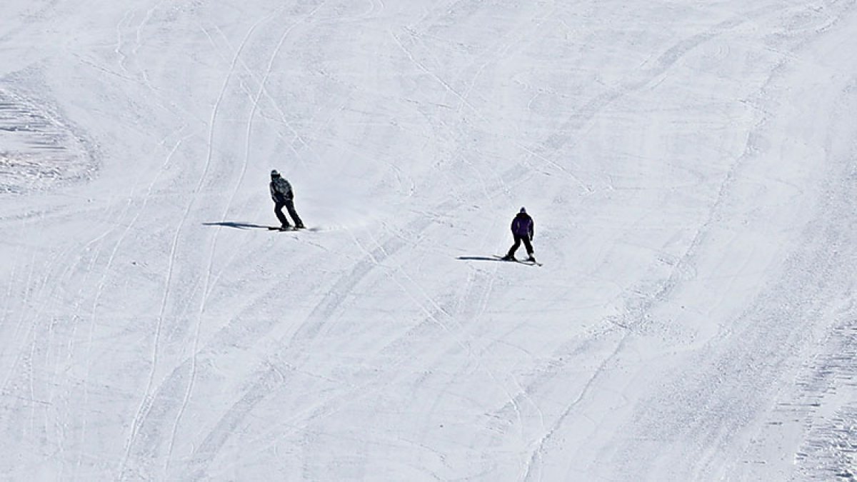 Sakin kayak merkezi arayanlar! Orada hala kar var: Çok az kişi biliyor