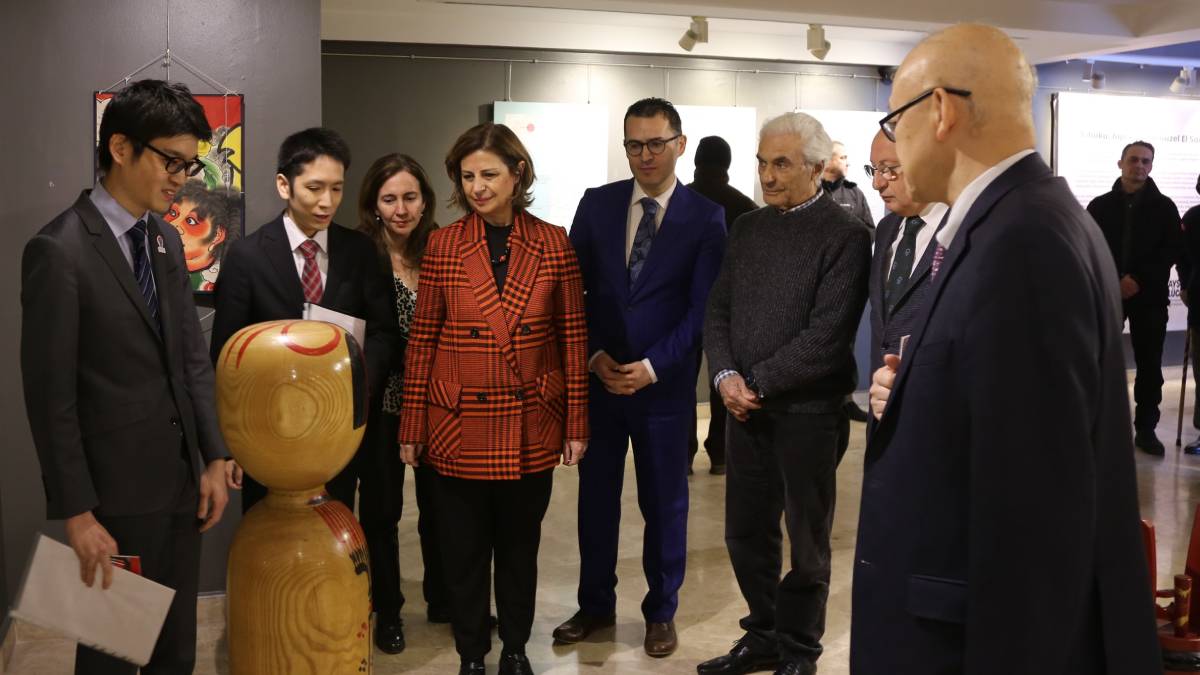 “Tohoku, Japonya'nın Güzel El Sanatları” sergisi muhteşem bir törenle açıldı