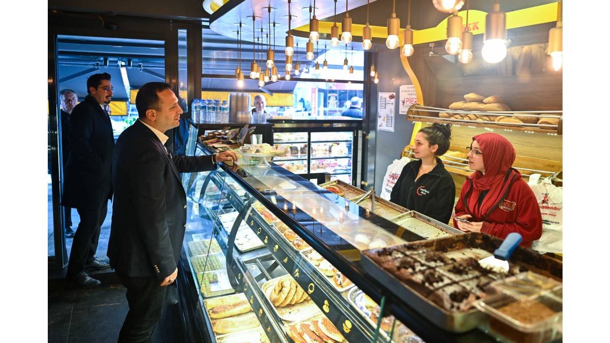 Bornova’da esnafa destek ziyareti