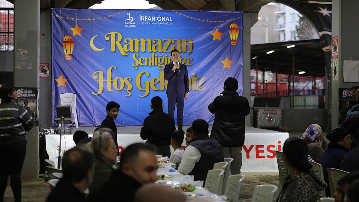 Bayraklı’da Ramazan bereketi