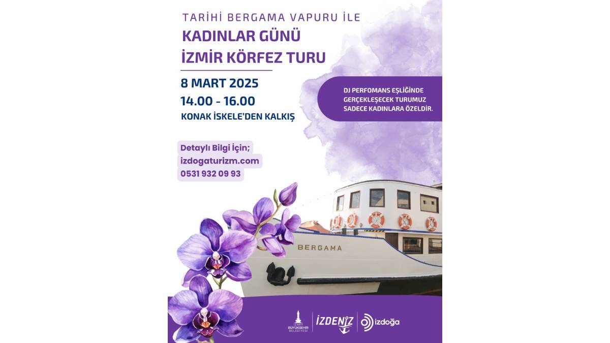 Büyükşehir’den kadınlar gününe özel Körfez turu