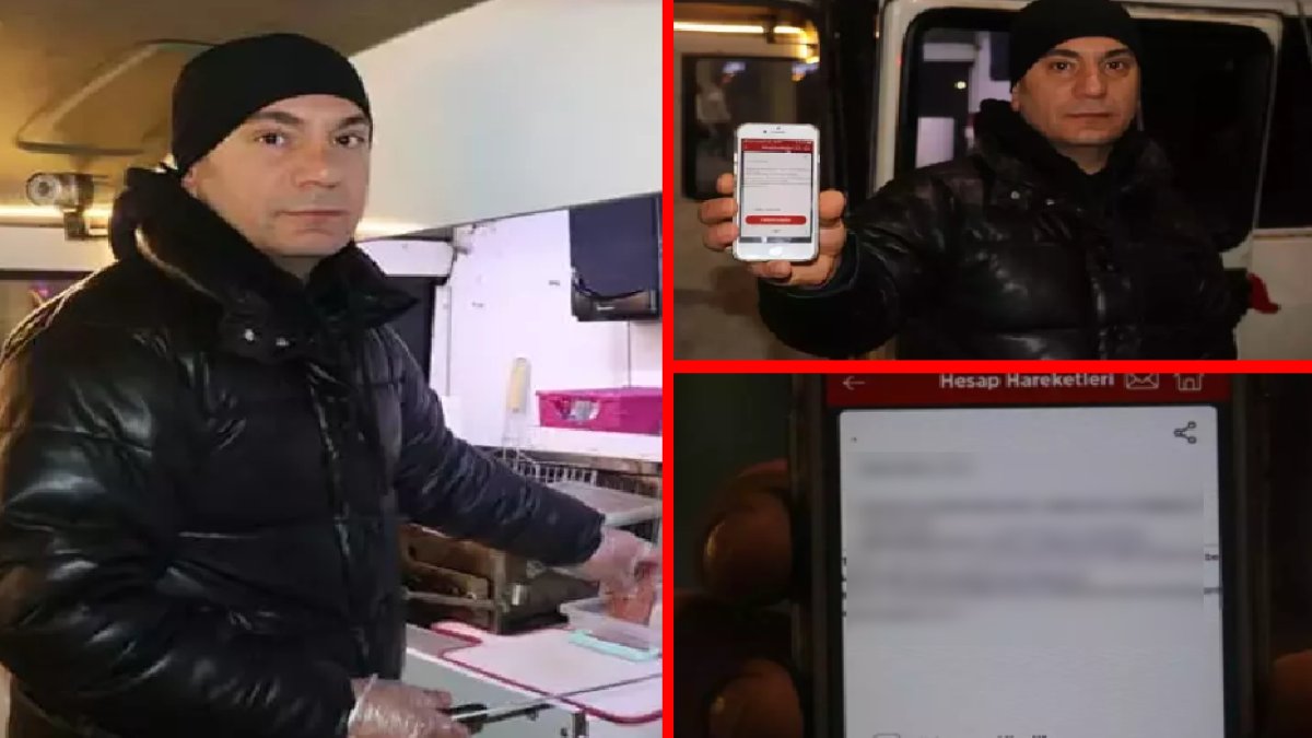 Seyyar dükkanda şaşırtan tost satışı! 600 liralık tostuna 600 bin TL ödedi