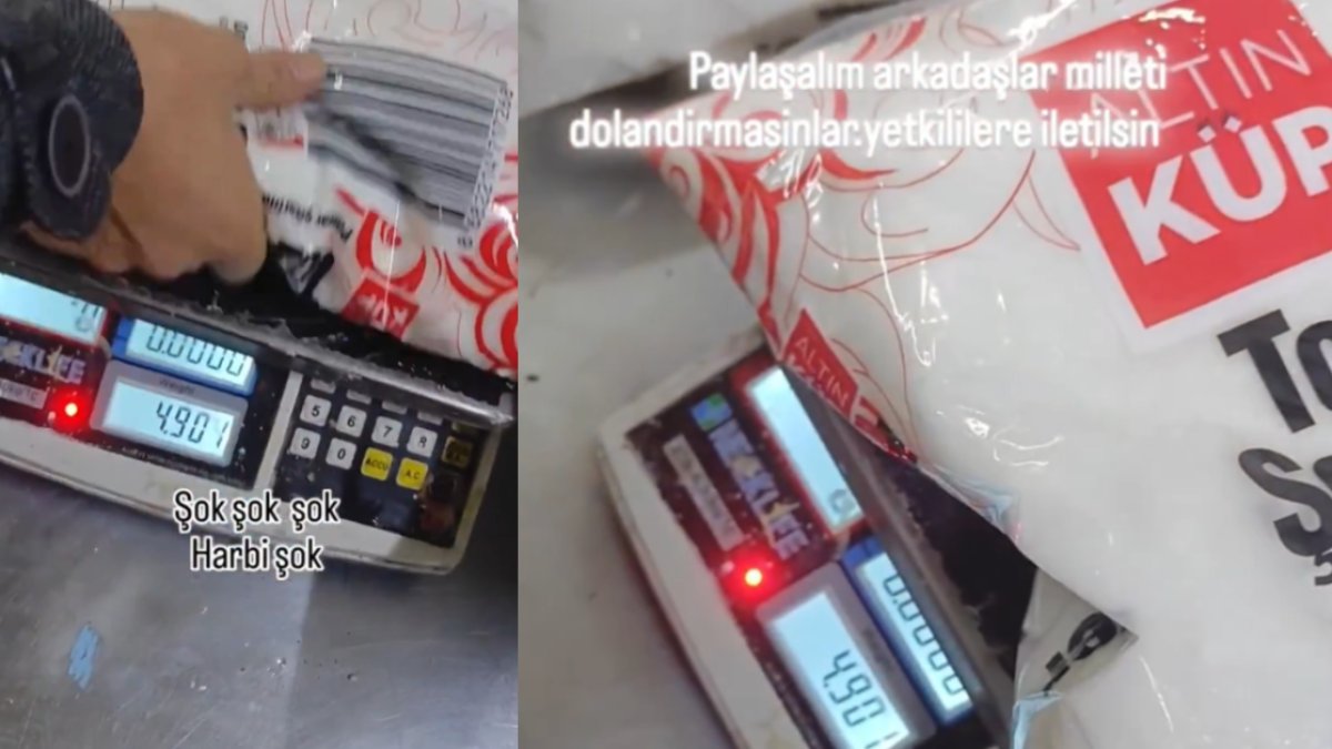 Sofralarımızdan eksik olmayan üründe gramaj oyunu mu var? 5 kiloluk şeker 4,9 kilo çıktı: Ancak kimsenin bilmediği bir şey var