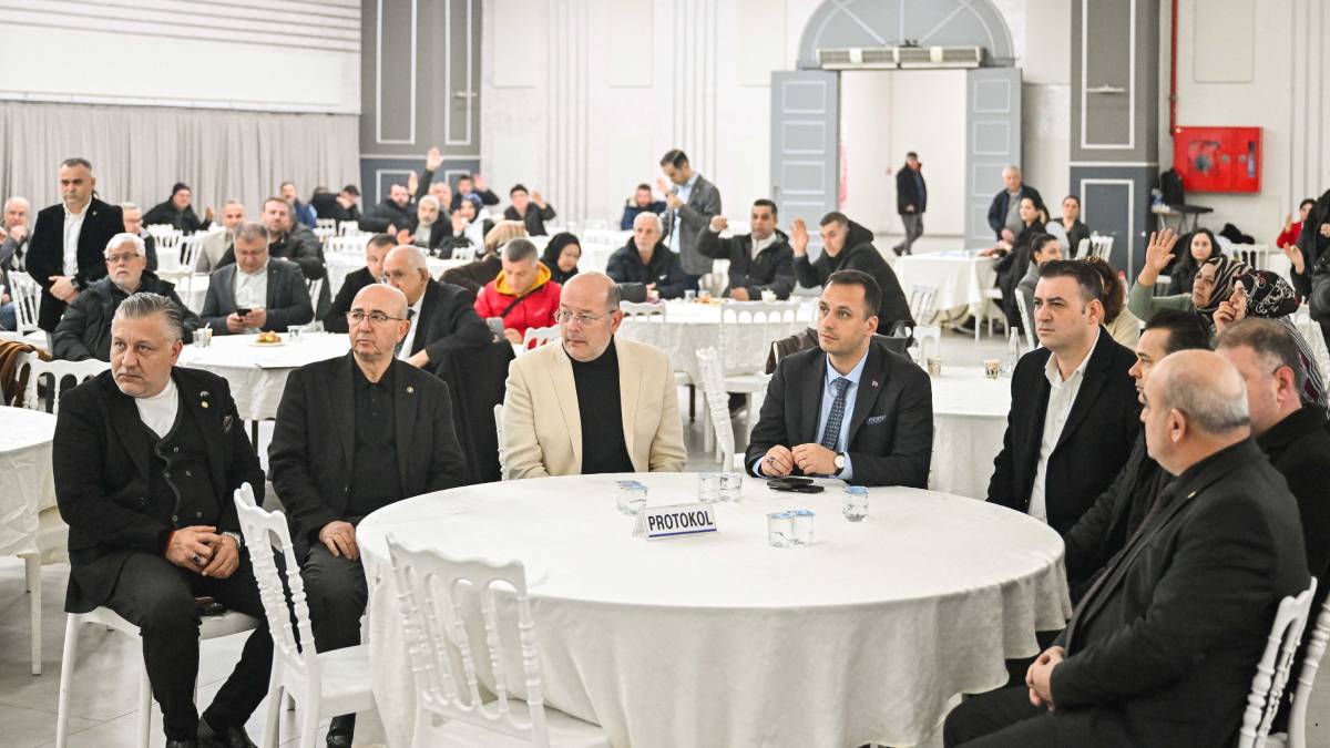 Başkan Eşki, esnafın genel kurul heyecanına ortak oldu