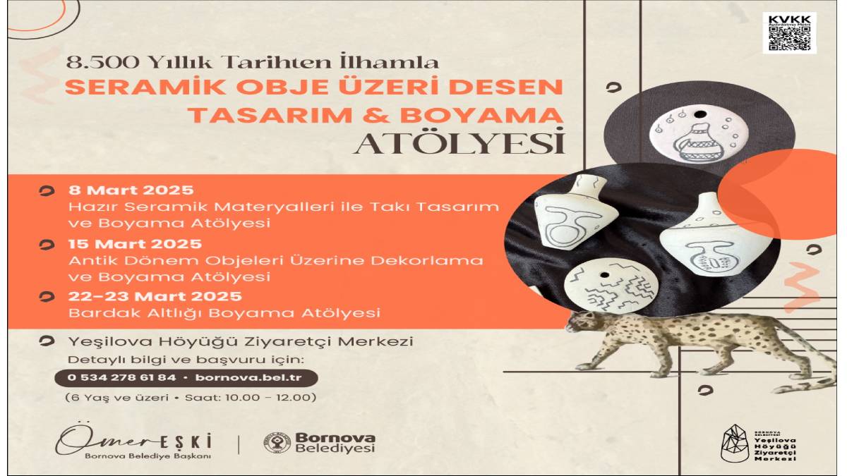 Bornova'da 8.500 yıllık sanat yolculuğu başlıyor