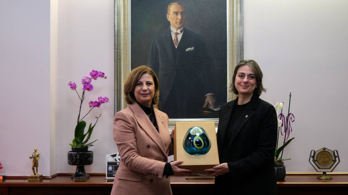 Sinem Dedetaş’tan Başkan Ünlüce’ye ziyaret