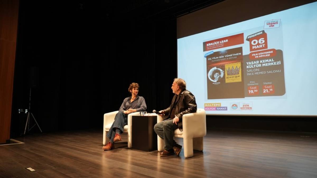 Yönetmen Pelin Esmer Maltepeli sinemaseverler ile bir araya geldi
