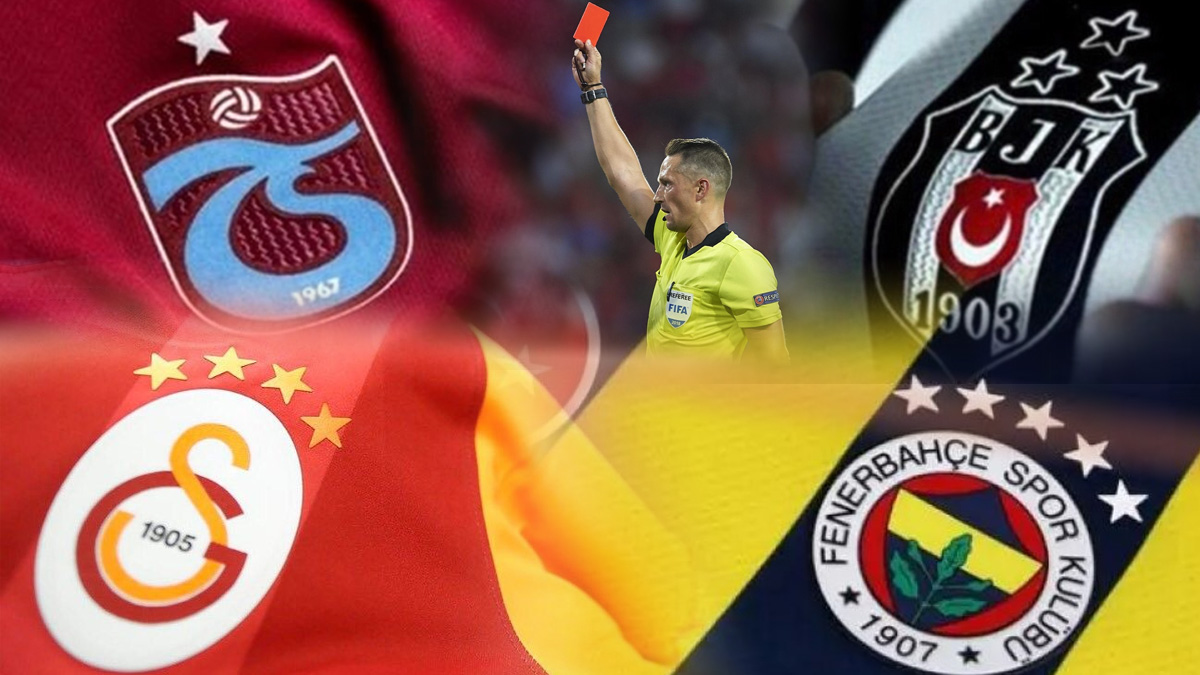 Süper Lig'de kartlar havada uçuştu! İşte 4 büyüklerin ceza raporu