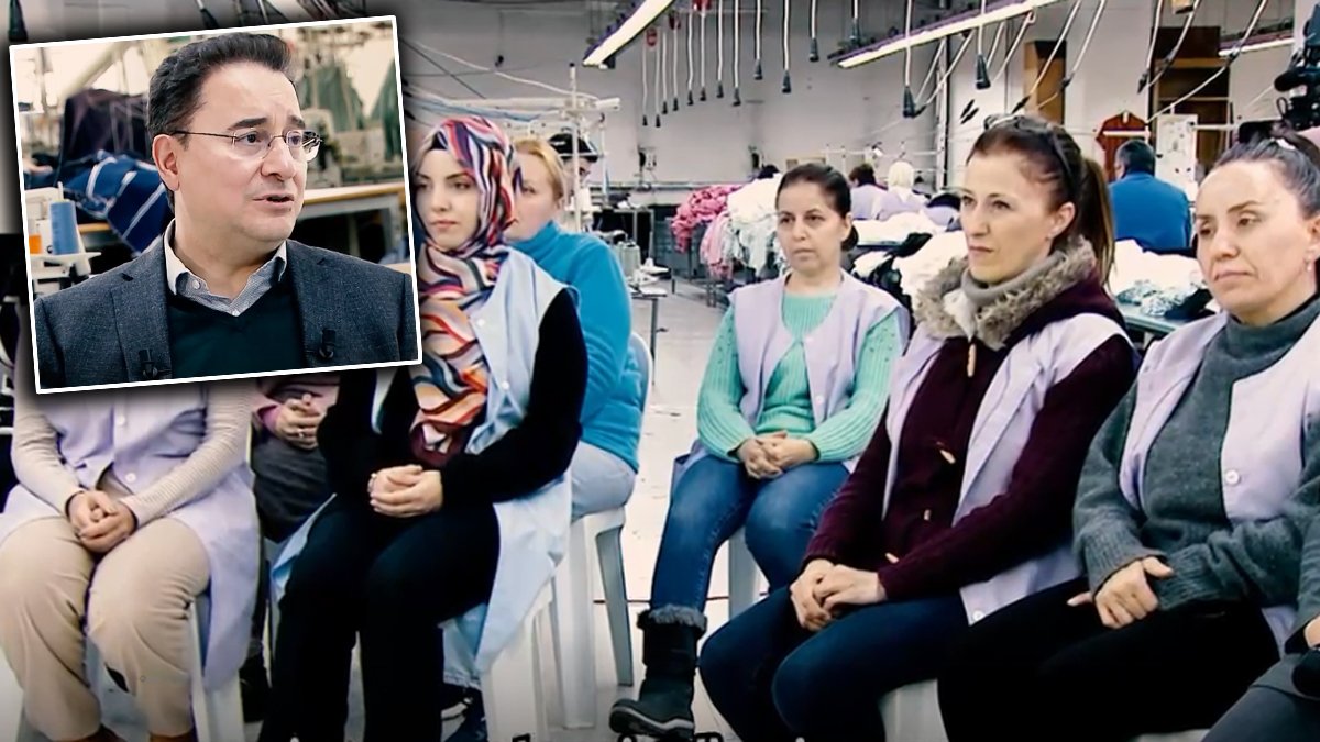 Babacan, çalışan kadınlarla bir araya geldi: Türkiye kadınların omuzlarında yükselecek