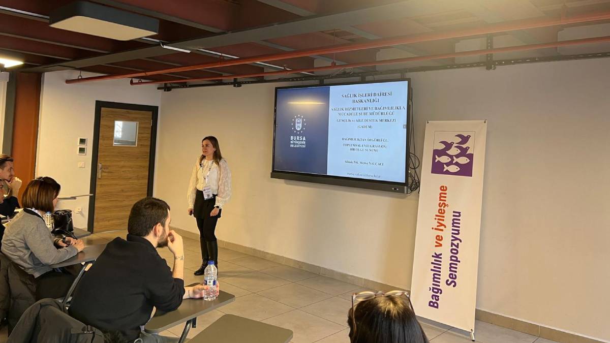Bursa Büyükşehir, ‘Bağımlılık ve İyileşme Sempozyumu’nda yerini aldı
