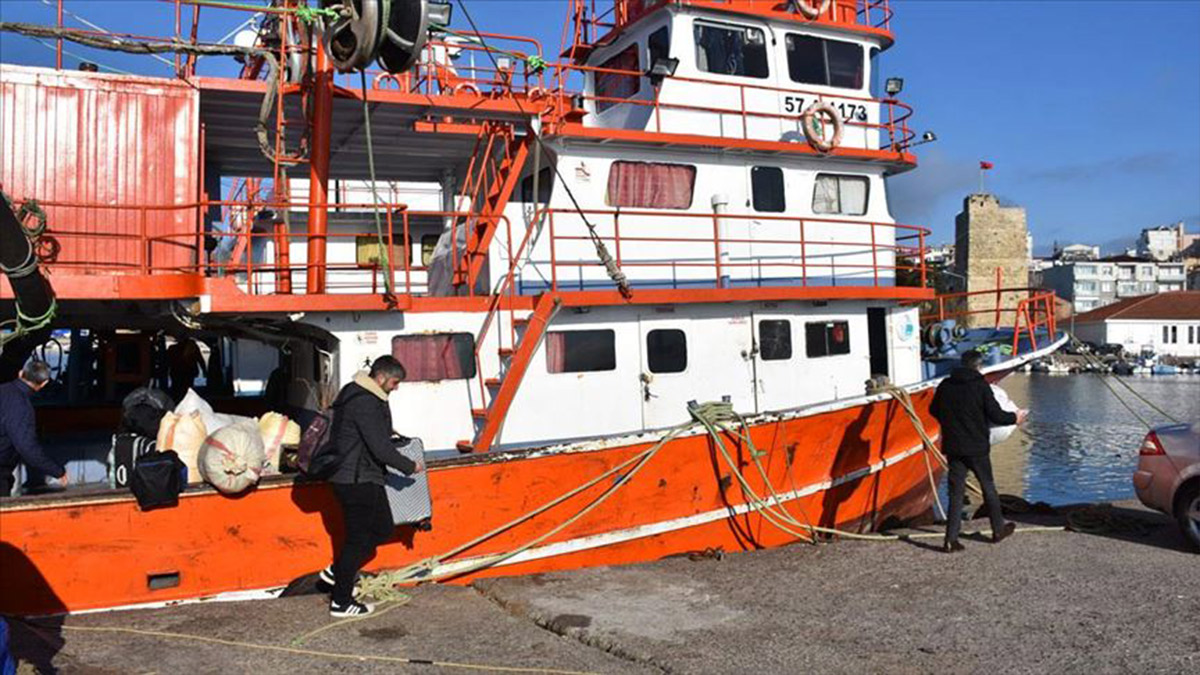 Hamsi bitti, tekneler erken "paydos" etti