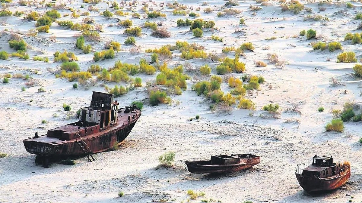 Dünyanın en büyük gölleri arasındaydı… Şimdi bir çölden ibaret: Dünya felakete sürükleniyor