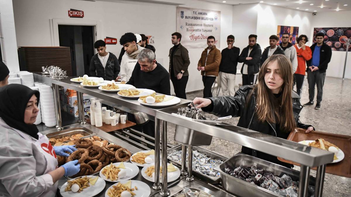 Ankara Büyükşehir Belediyesinden öğrencilere sahur desteği