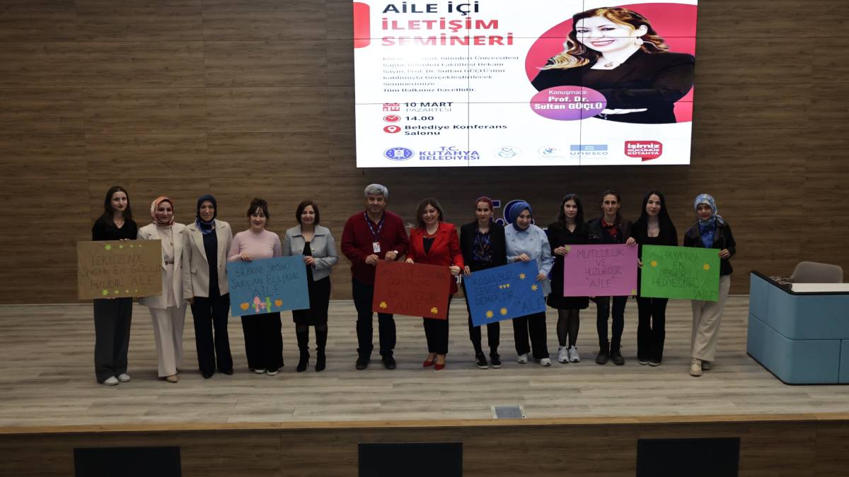 Aile içi iletişimin incelikleri detaylarıyla ele alındı