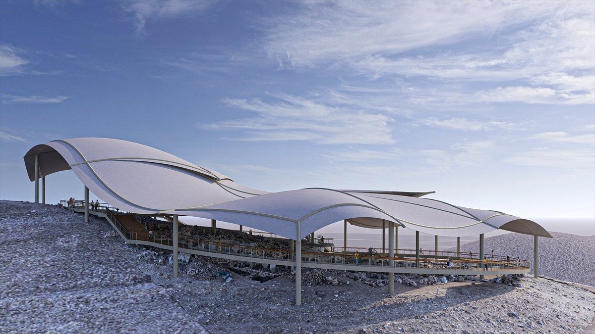 Karahantepe'deki tarihi mirasa koruma çatısı