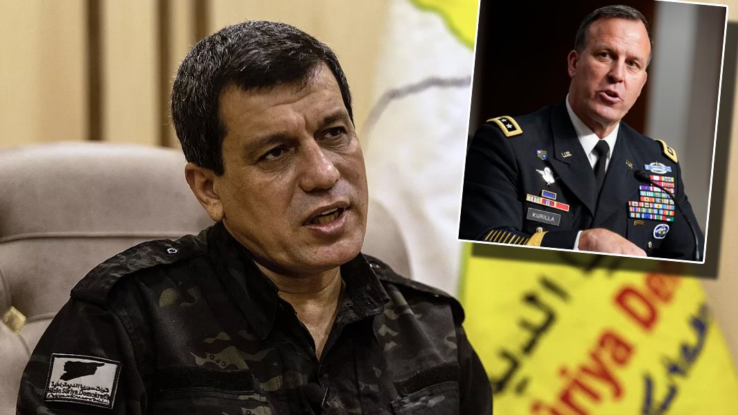 Mazlum Abdi Şam'a gitmeden Centcom Komutanı ile buluştu: Önce ABD'li komutanla görüşme sonra imza