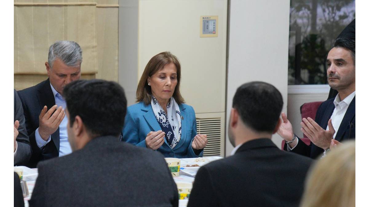 Başkan Tekin, şehit asker aileleri ile iftarda buluştu