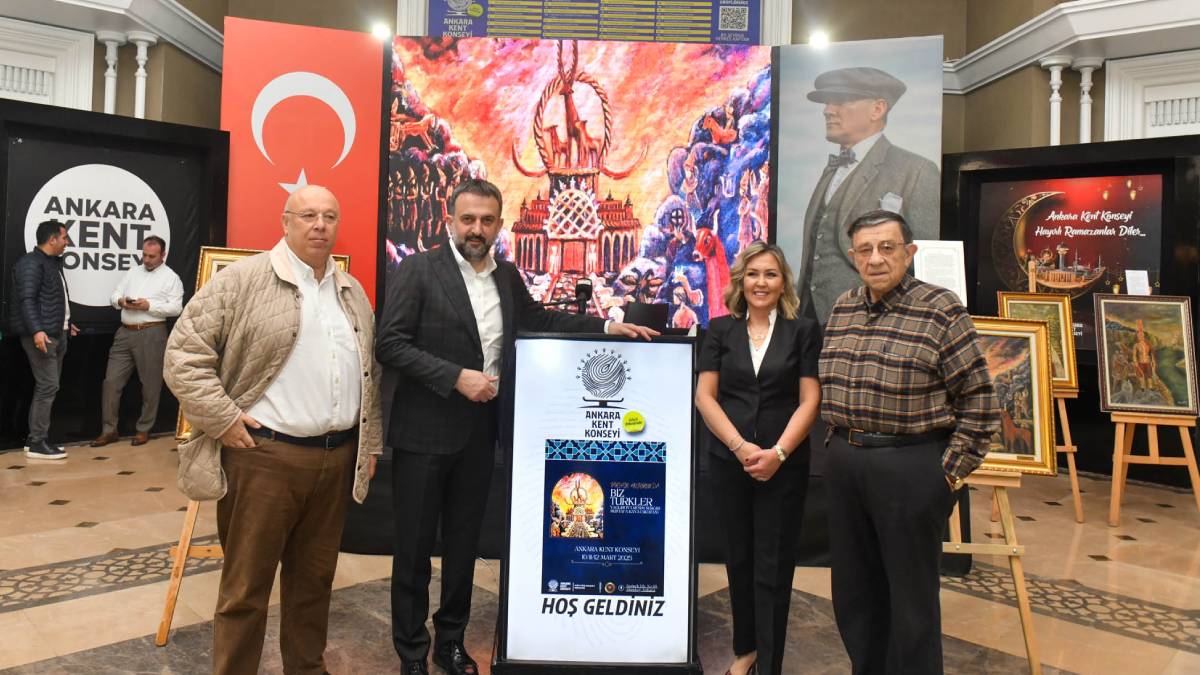 AKK’de “Tarihin Huzurunda Biz Türkler” adlı resim sergisi Başkentlileri bekliyor