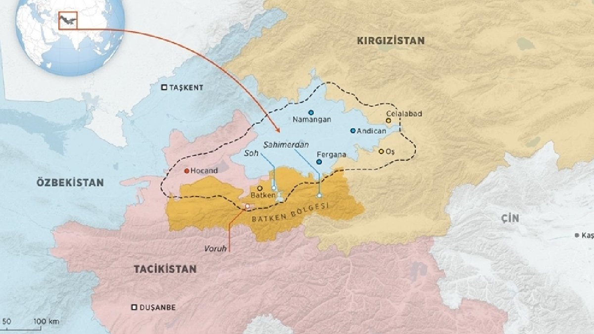 Anlaşma 13 Mart’ta imzalanacak: Kırgızistan ile Tacikistan arasındaki 33 yıllık sınır krizi bitiyor