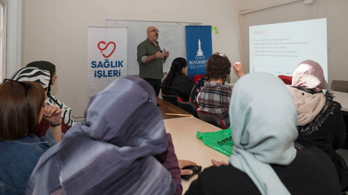 İzmirli anneler madde bağımlılığına karşı bilinçleniyor