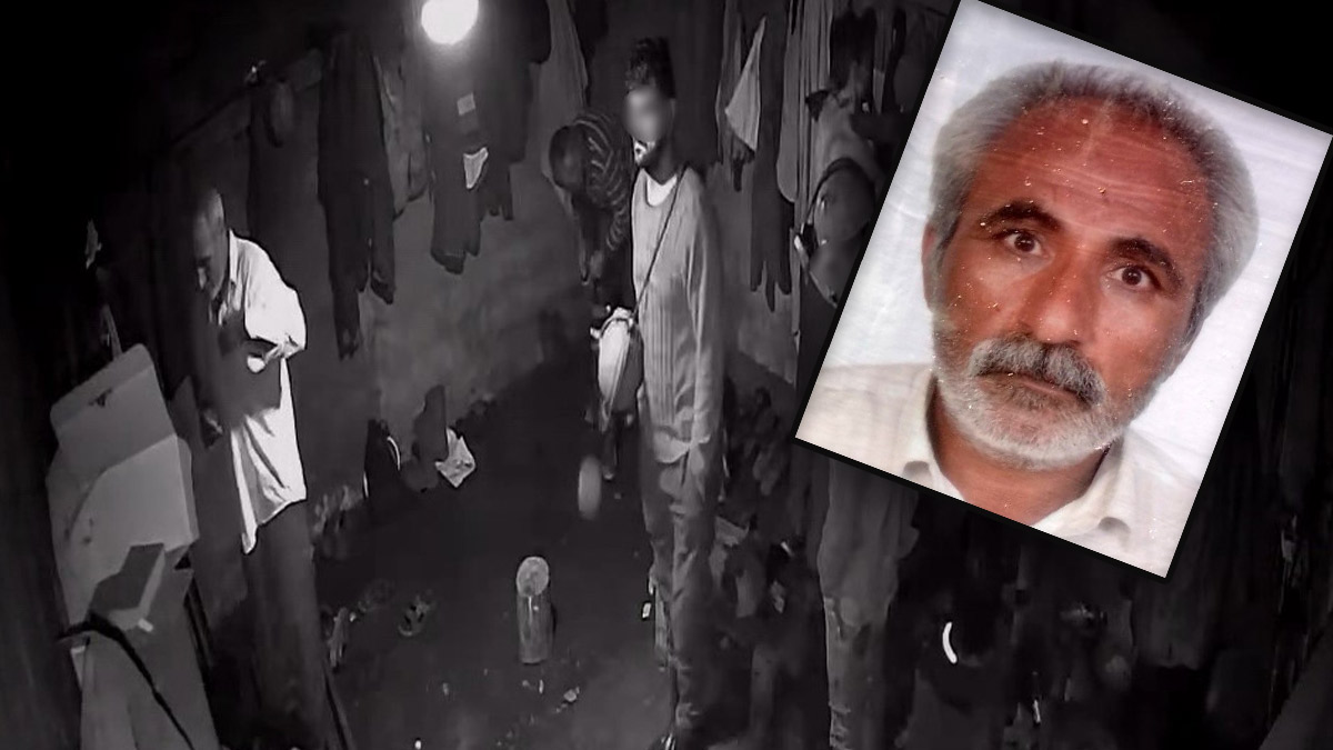 Yanmış cesedi bulunan Afgan madencinin son görüntüleri ortaya çıktı