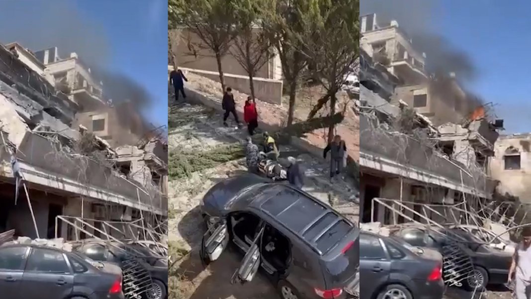 İsrail'in Şam'a hava saldırısı: Filistin İslami Cihat karargahını hedef alındı