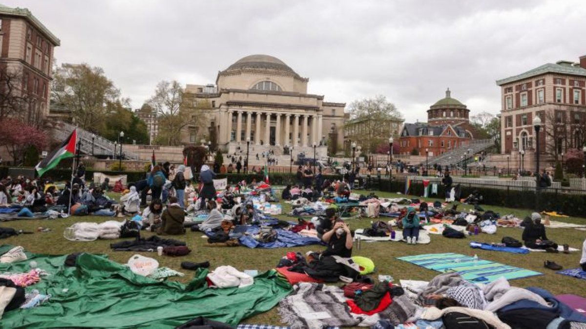 Columbia Üniversitesi, Filistin destekçisi öğrencileri okuldan attı