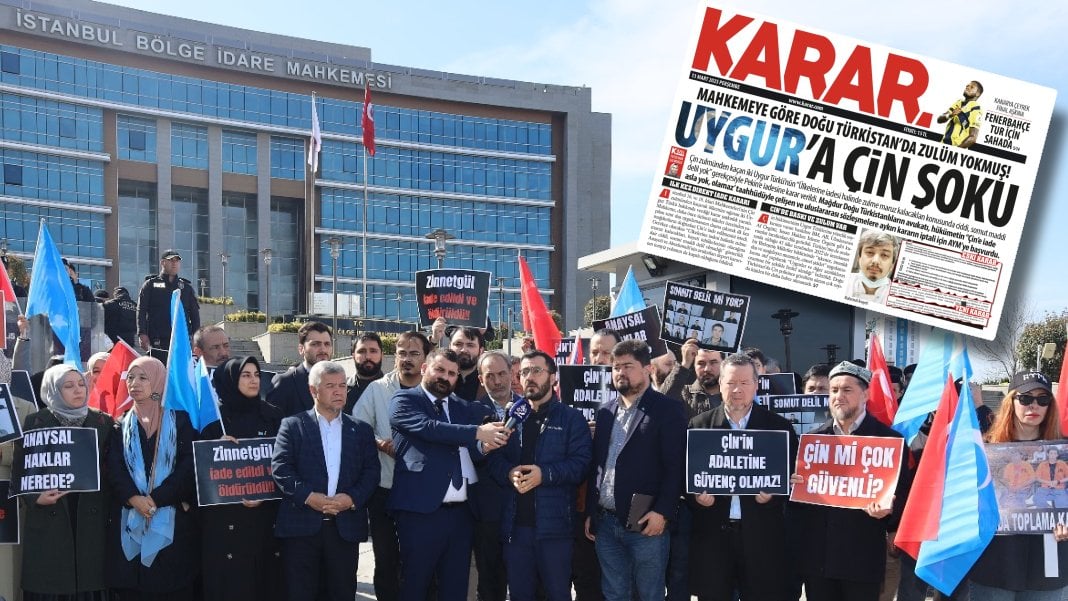 Mahkemenin Çin'de zulüm yok kararına protesto: Sınır dışı edilen Uygurlar ölüme gönderiliyor