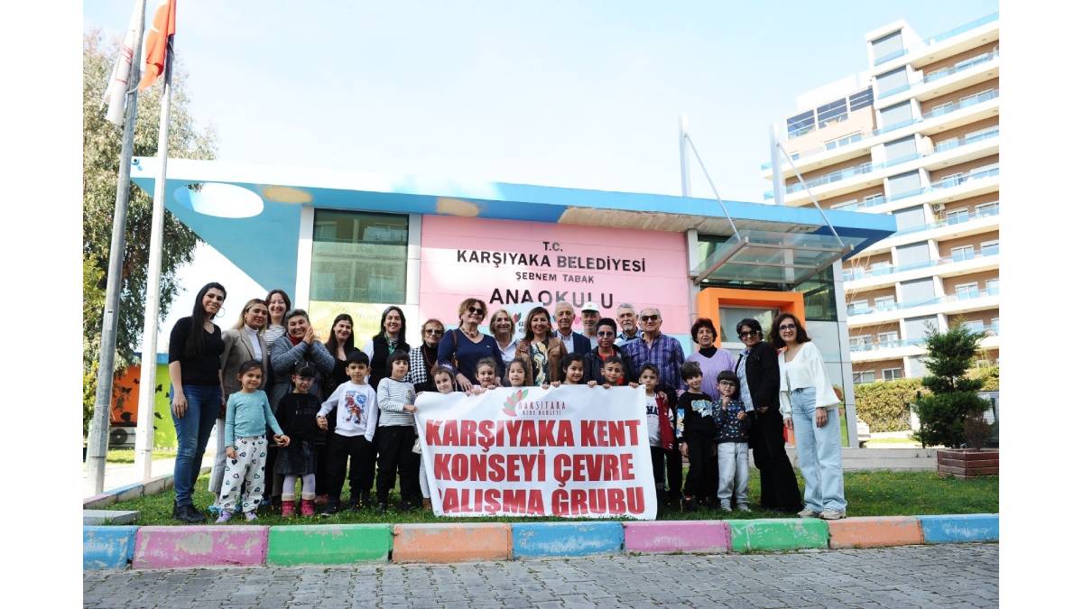 Karşıyaka’nın çocuklardan geleceğe yeşil miras