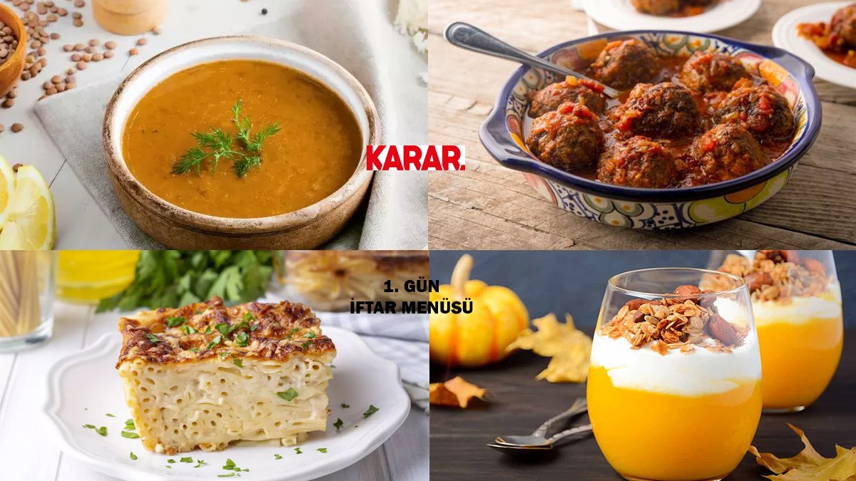 İftara ne yapsam diye kara kara düşünmeyin! İşte Ramazan 16. günü iftar menüsü