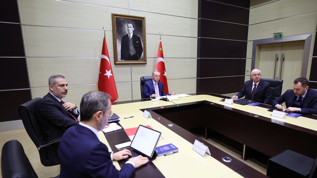 Erdoğan, Çevrimiçi Liderler Toplantısı'na katıldı