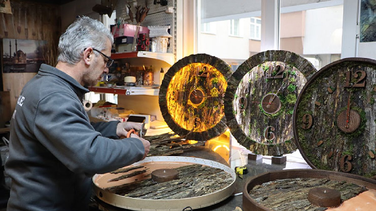 Kilolarca ağırlığı kuş gibi hafifletiyor, elleriyle sanat işliyor! Herkes elinden çıkan ürünlere sahip olmak istiyor