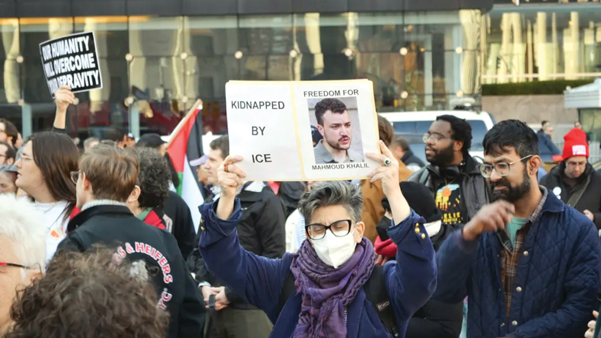 ABD’nin tutukladığı Filistinli aktiviste sanatçılardan destek: ‘Öğrenci hareketlerinin bastırılması demokrasiye saldırı’