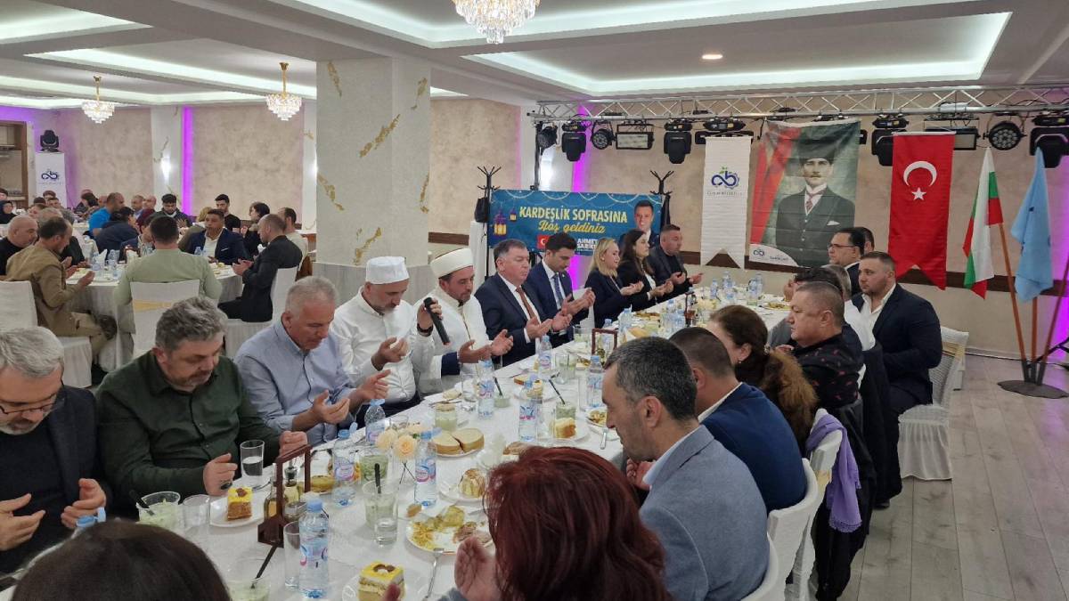 Çorlu Belediyesi, Bulgaristan’da kardeşlik sofrası kurdu