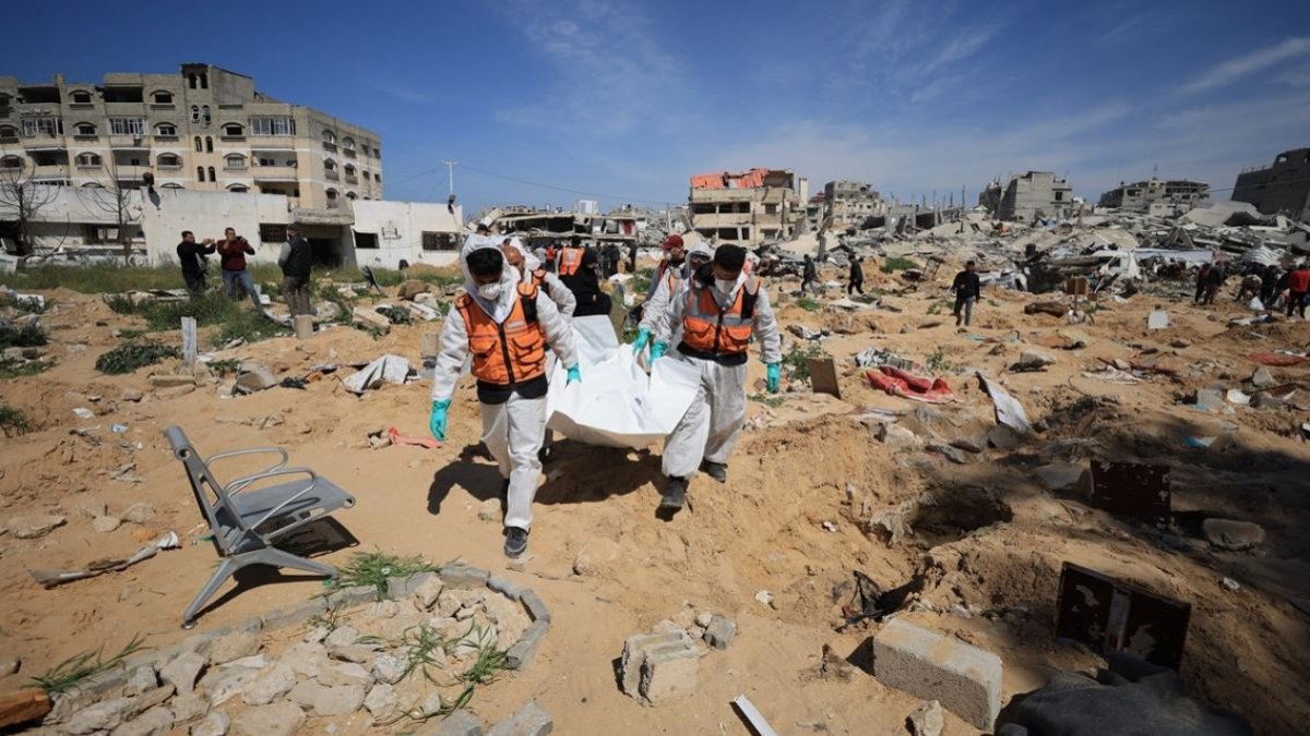 Gazze’de can kaybı 48 bin 577’ye yükseldi