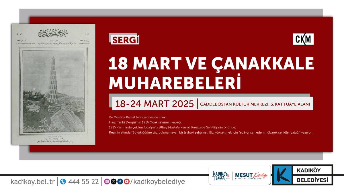 Kadıköy’de Çanakkale Zaferi’nin 110. yılına özel program