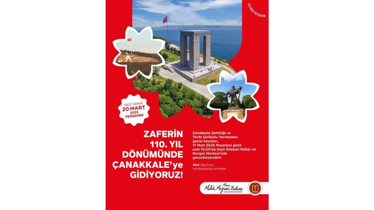 Çanakkale gezisi için başvurular tamamlandı