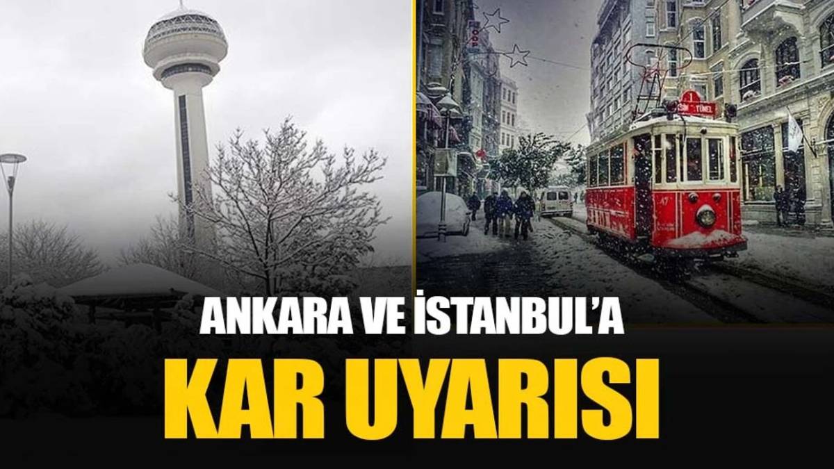 Son dakika... İstanbullular ve Ankaralılar bu akşam kar yağışına hazır olun! Bünyamin Sürmeli saat vererek uyardı