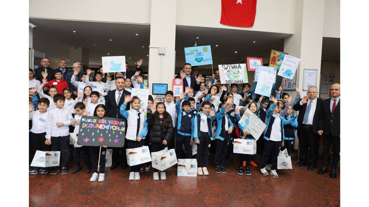Büyükşehir’le çocuklara su bilinci aşılandı