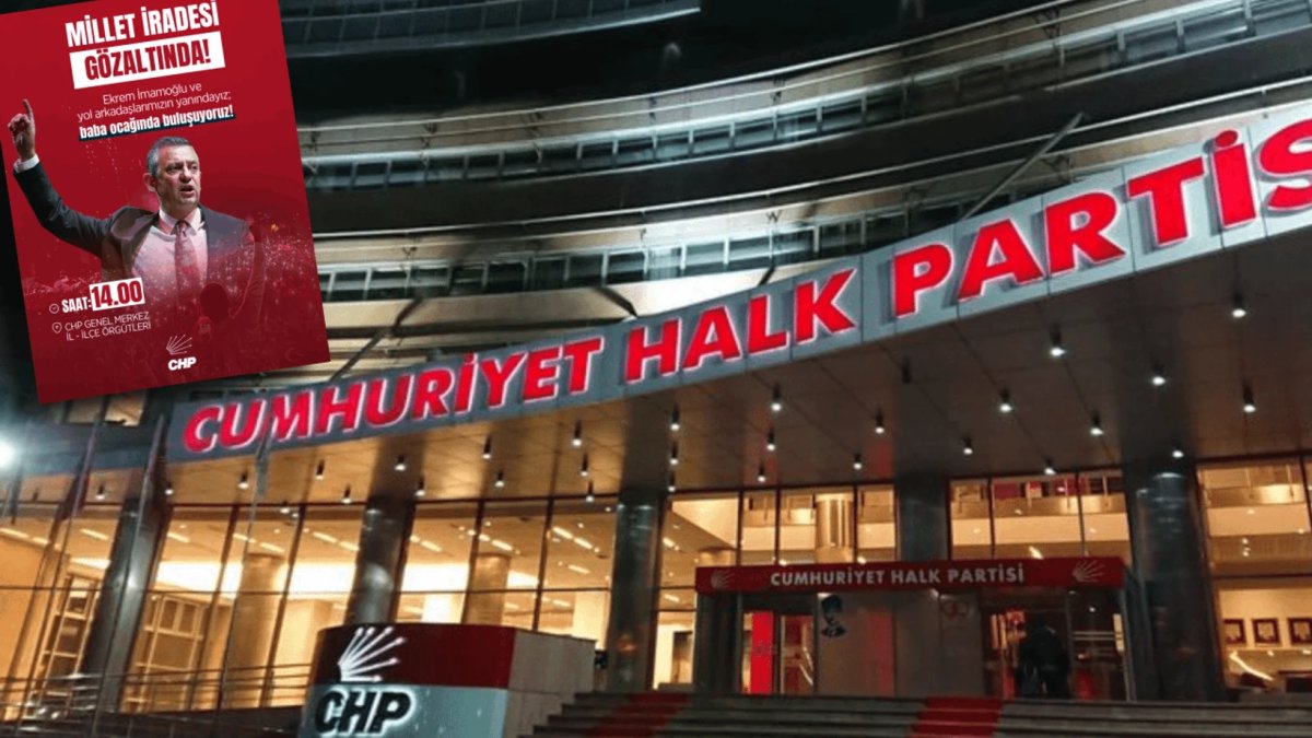CHP'den İl ve İlçe örgütleri önünde toplanma çağrısı