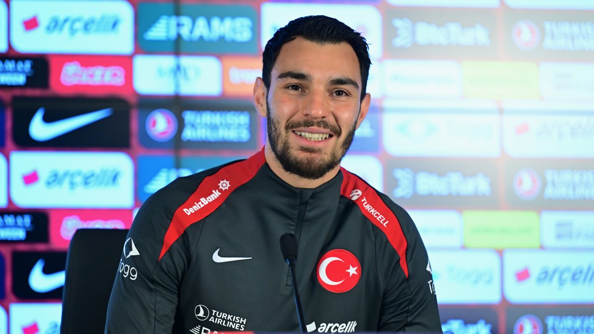 Milli futbolcu Kaan Ayhan: Macaristan'ı eleyip Uluslar A Ligi’ne yükselmek istiyoruz