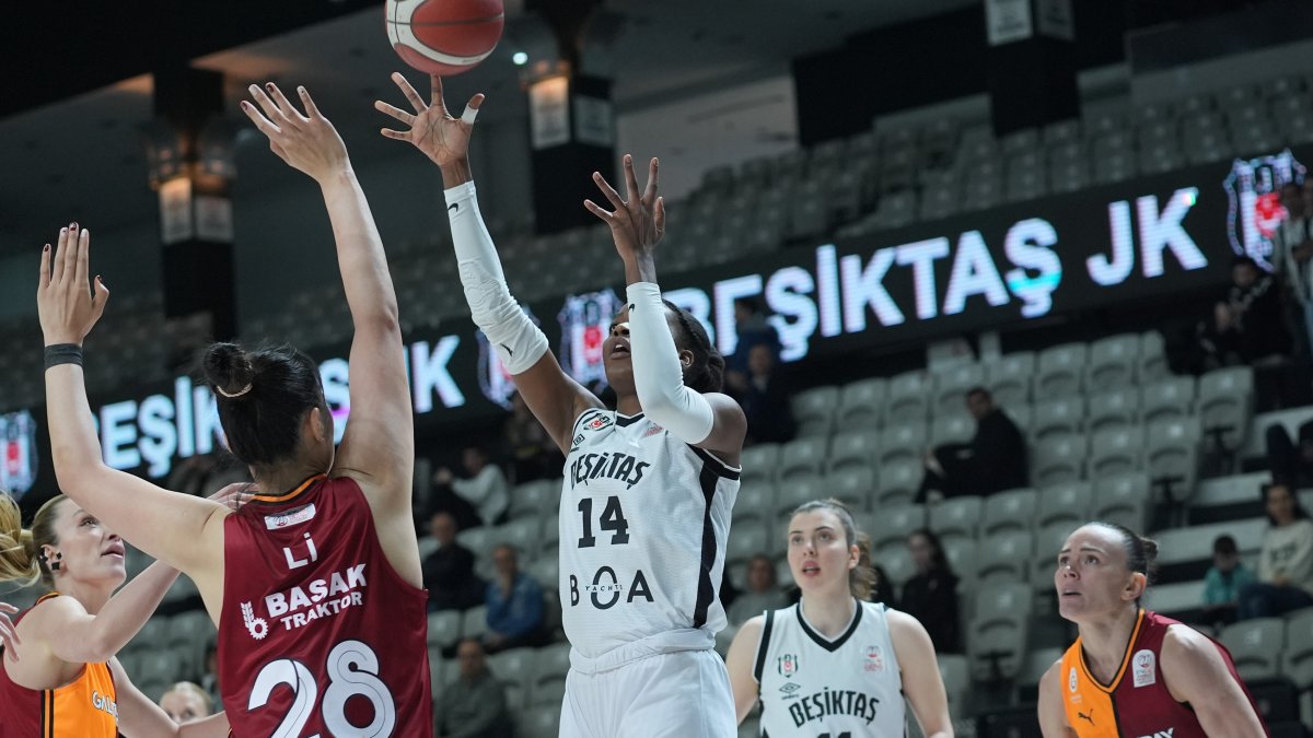 Pota derbisinde zafer Beşiktaş'ın: ING Kadınlar Türkiye Kupası