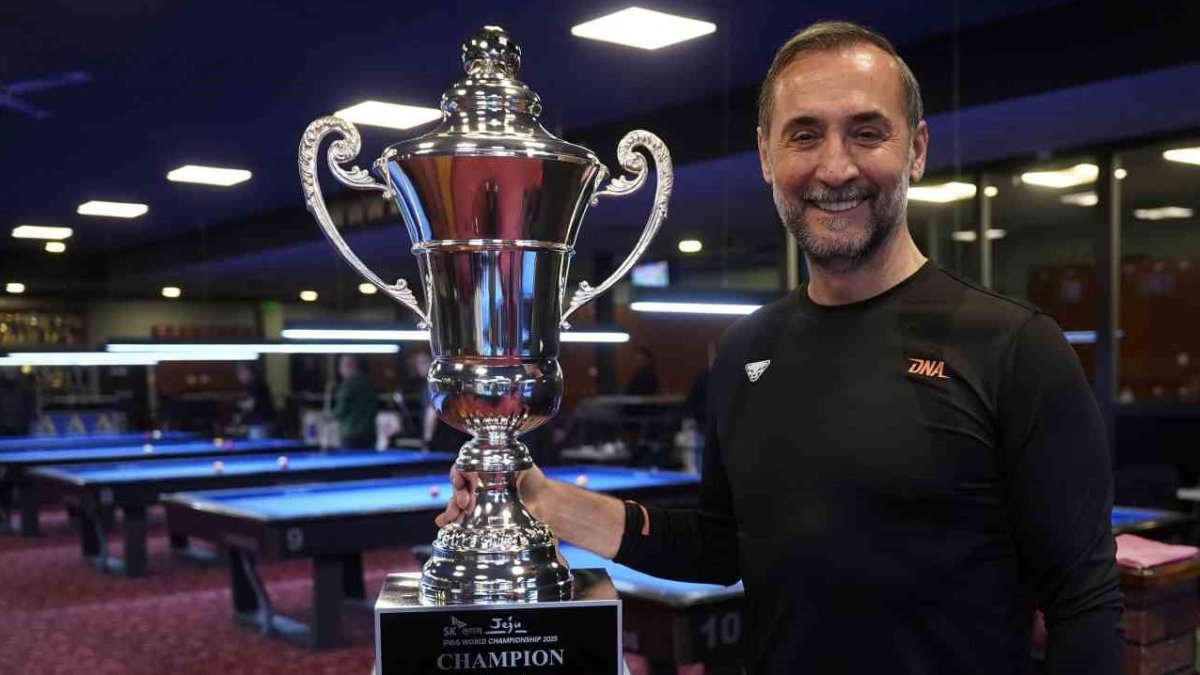 Milli sporcu Semih Saygıner: İki Türk bilardocunun final oynaması harika oldu