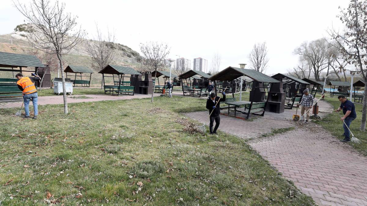 Başkentin en büyük mesire alanı yaza hazırlanıyor