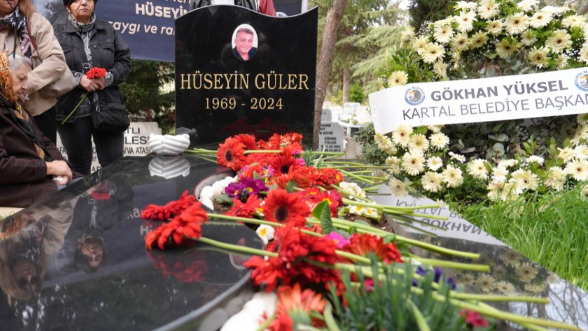 Merhum Hüseyin Güler vefatının birinci yılında mezarı başında anıldı