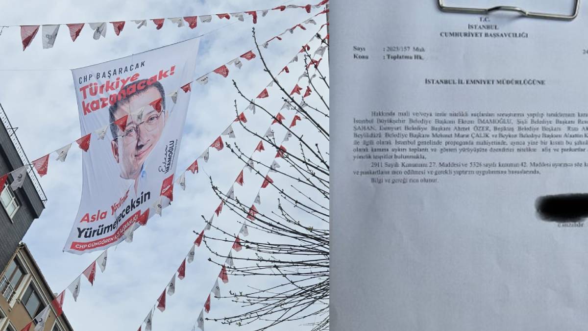 Başsavcılıktan talimat: İstanbul’da İmamoğlu afişleri toplatılıyor