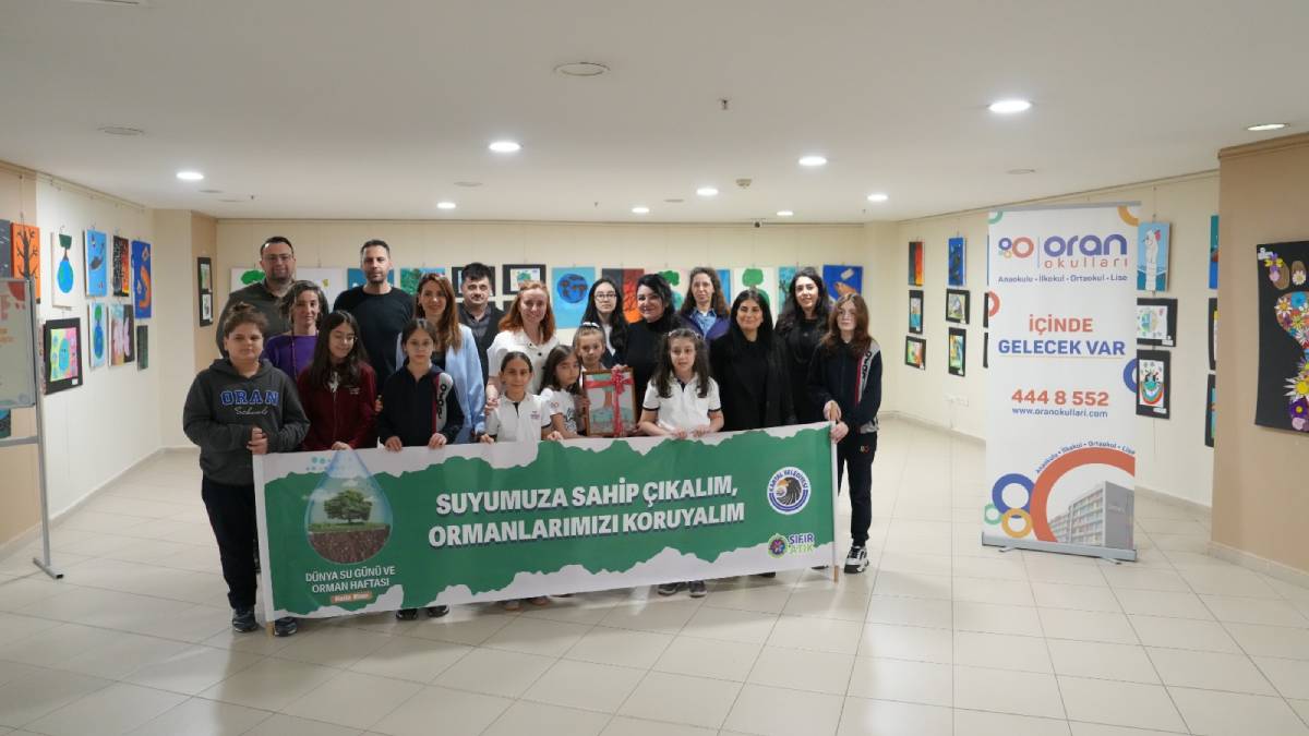 Kartal Belediyesi, çevre gönüllüsü öğrencilerin sergisine ev sahipliği yaptı